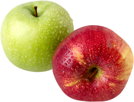 Red and Green Apples